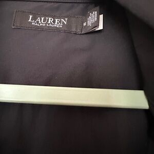 Ralph Lauren cotton blend elbow sleeve shirt dress size 12
